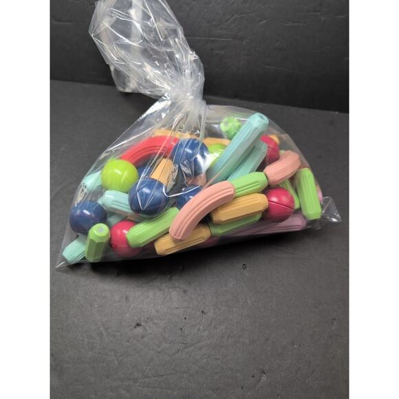 Magnetic Building Blocks for Kids Ages 4-8, STEM Construction Toys 54 Pieces - Picture 3 of 3